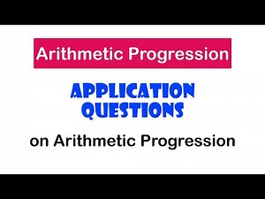 Application of Arithmetic Progression (AP) - Sequence and Series | SHS 2 CORE MATH