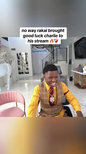 Rakai Surprises with Good Luck Charlie on Stream