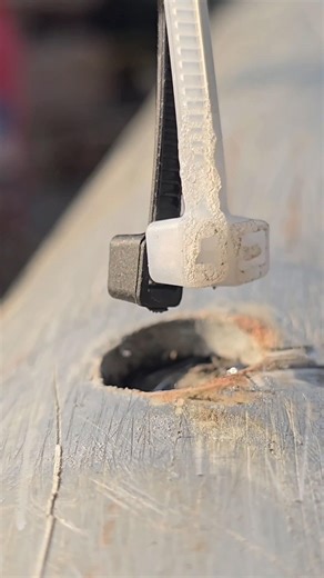 Smart Pipe Joint Repair with Melted Tie Belt #diy #crafts