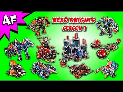 Every Lego Nexo Knights Season 1 Sets - Complete Collection!
