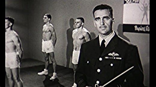 5BX Five Basic Exercises - Royal Canadian Air Force Training Film (1959) | Pilates