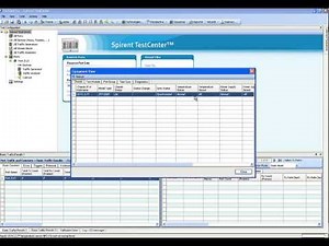 How to administer the Spirent TestCenter chasis