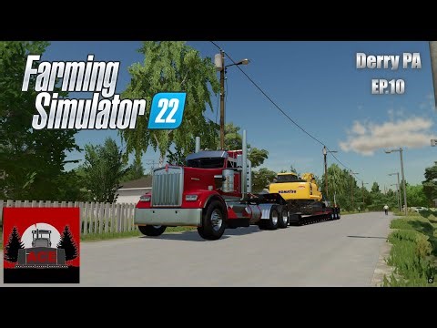 Farming Simulator 22 | Finishing the beach in Derry PA | EP.10