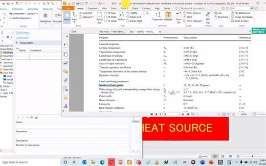 如何在 COMSOL Multiphysics 中模拟移动的激光热源 | 激光，传热 - 第 3 部分