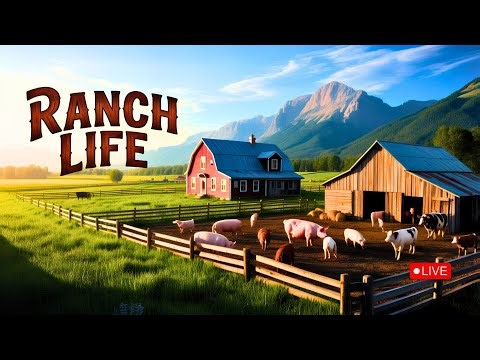 Life on the Ranch Begins | Ranch Simulator🐖🐄🐮| Part 1 ✨🛑🛑 #gaming #ranchsimulator