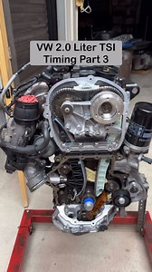 VW 2.0 Liter TSI Timing Part 3 #vw #volkswagen #audi #mechanic #technician #mecanico #cars #automotive #diy #automotiverepair #carsofinstagram | WeWrench