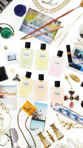 CHANEL on Instagram: "Every EAU DE CHANEL is a journey. Inspired by destinations dear to Gabrielle Chanel, LES EAUX DE CHANEL fragrances instantly transport the senses. Discover on-the-go sizes of each scent on chanel.com #LesEauxDeCHANEL #CHANELFragrance"