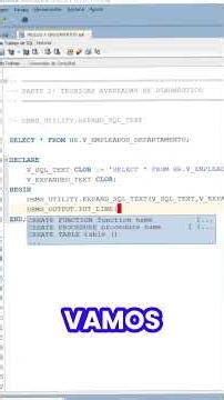 Aprende sobre Pl/SQL Avanzado #dba #oracle #programacion
