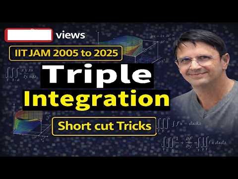 Triple Integration - Volume | Part C Integral Calculus | Short Cut Tricks