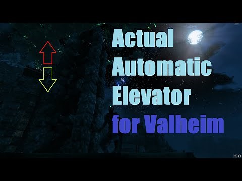 My Actual Automatic Elevator - Valheim (Tutorial)