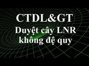 [Cây Nhị Phân] - Duyệt cây theo thứ tự RNL không đệ quy, không dùng stack.