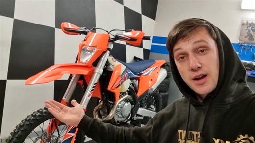 KTM EXC-F 450 2022 Stunt Build | Bike from the Future