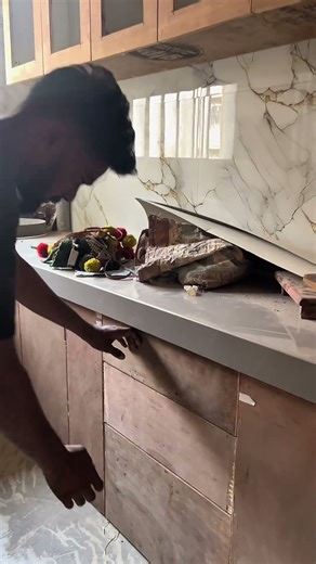 how to organisation for kitchen !! #modularkitchen #interiordesign #shorts