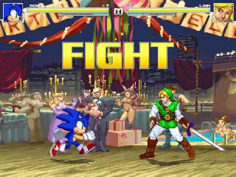 MUGEN: Sonic vs Link