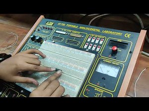 How to connect an IC in breadboard (Basics in Bangla)