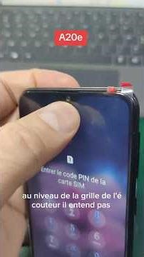📱 Samsung A20e : écran remplacé, téléphone reparti pour une nouvelle vie Réparation terminée ✅