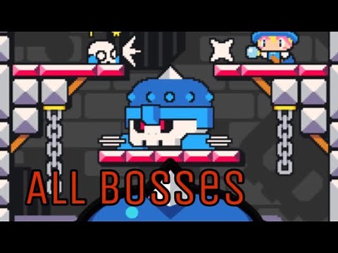 Drop Wizard Tower~All Bosses Fight & Ending