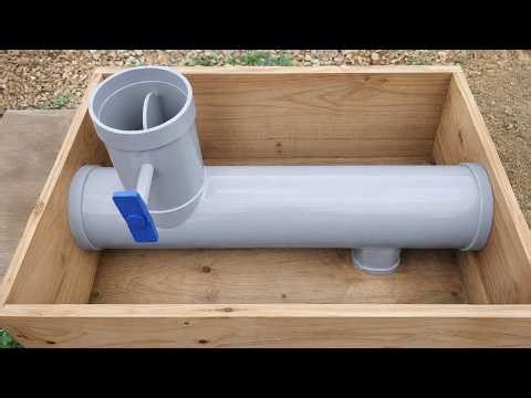 Why didn't I know about this sooner! Endless Free Water Source from cement and PVC pipes