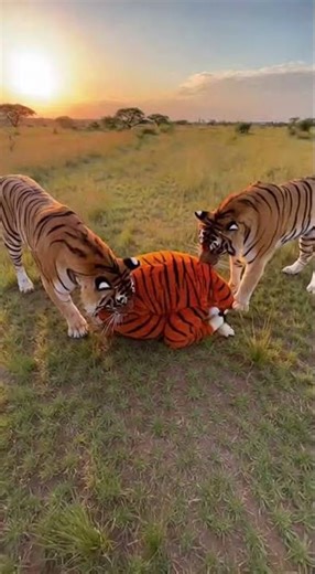 AI Wildlife: Predators Can Spot Imposters 🐯 Secrets of Survival #wildlife #nature #predators