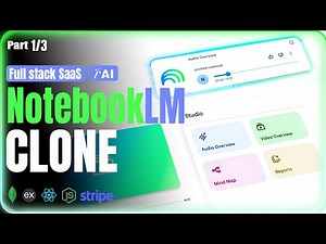 FullStack SaaS AI NotebookLM Clone | MERN Stack |React,Node,ShadCN,MongoDB|LangChain Tutorial