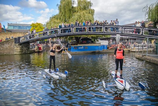 Video: Londoner invents FloatSki, a brand new device for walking on water - YBW