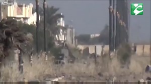 M1A1 Abrams destroys ISIS suicide car