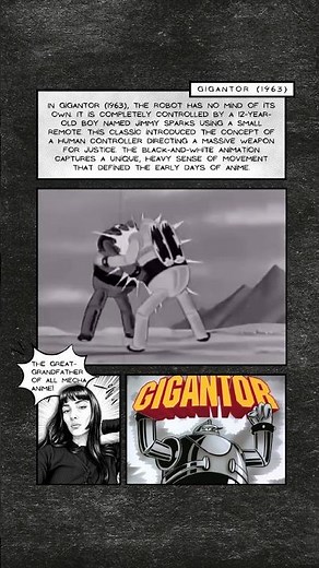 Gigantor (1963): The Origin of Every Mecha Anime 🤖📟