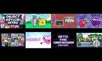 Mix of 8 videos from youtube : 8 More Object Show Intros at once
