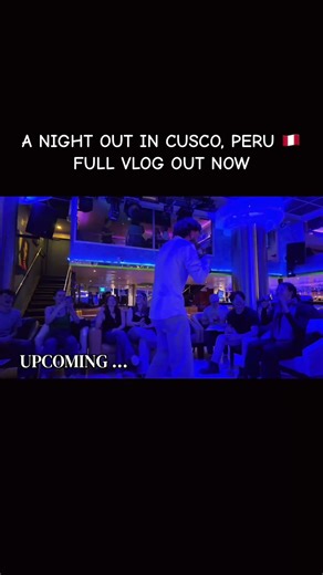 Cusco nights 🇵🇪 Karaoke & bar hopping. Full vlog on my channel.#cusco #peru #nightlife #travelvlog