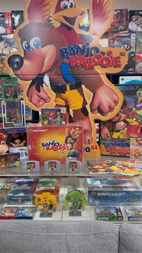 Banjo Kazooie a 1998 masterpiece 🔥#nintendo #GAMING #banjokazooie #nintendo64 | Nintendodownunder Collecting
