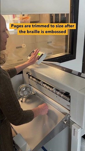 The next step of printing braille