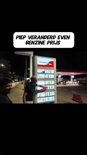 Piep veranderd benzineprijs