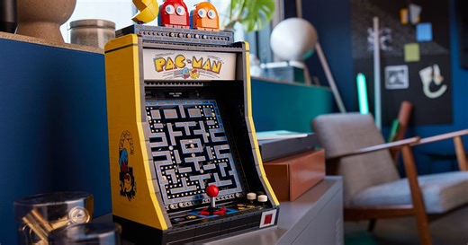 LEGO’s Pac-Man Arcade is its greatest gaming tribute yet