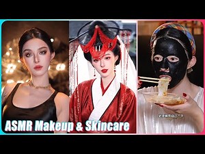 Mitsuisen☘️ASMR Makeup Tutorial & Skincare Routines✨Satisfying skincare asmr🍃Beauty Secrets🌿475