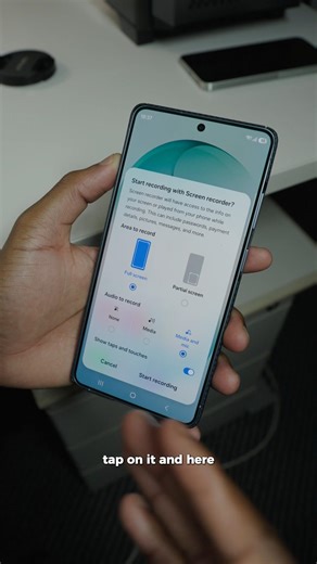 Samsung Tips - How To Screen Record