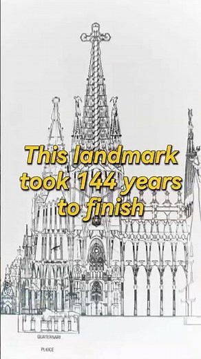 Sagrada Família, Barcelona. A landmark changing across decades ✈️🌏 #travel #sagradafamilia