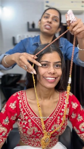 My beautiful bride in making 😍 #CBW #chhavibridalworld #bridalmakeup #bridalmakeupartist #jodhpur