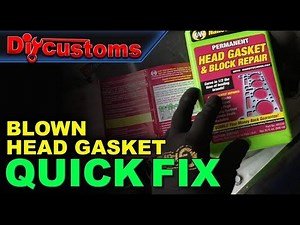 Blown head gasket Quick REPAIR DIY