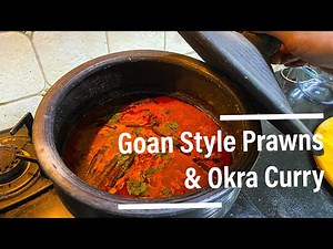 Goan Style Prawns & Okra Curry
