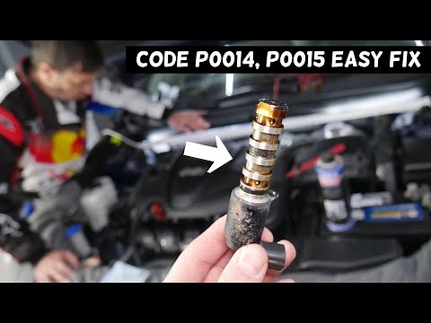 KIA OPTIMA CODE P0014, P0015 ENGINE LIGHT ON FIX