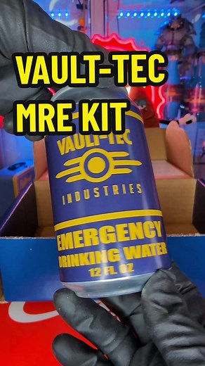 Another Fallout MRE Kit from Minotaur Trading Company! I got these a couple years ago, as far as I'm aware the company who makes them is currently closed. #fallout #vaulttec #jinglejangle #survival #mre #mrekit #vaultboy #thefalloutcollector #falloutcollector #falloutcollection #survivalkit #cosplay