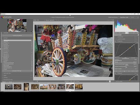 darktable Tuto n° 19 : Le module FILMIQUE 1ère partie : Les bases.