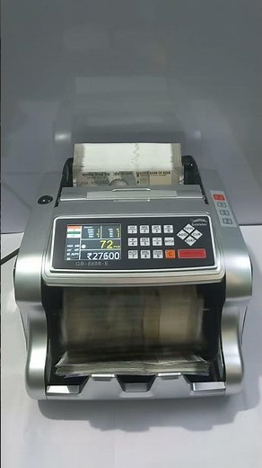Counting Indian 100 Rupee Notes: Fast Cash Processing with an Automatic Currency Counter 💵🔢💸 #money