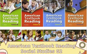 600集【美国通识教育课程-L2】《American Textbook Reading》Social Science社会科学新版全4册外教精讲+彩色PDF教材
