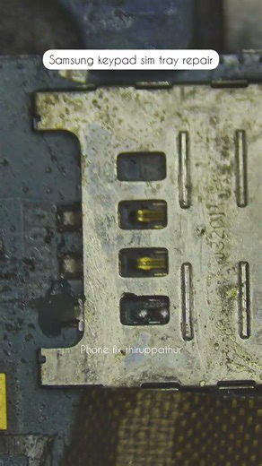Samsung keypad sim tray repair