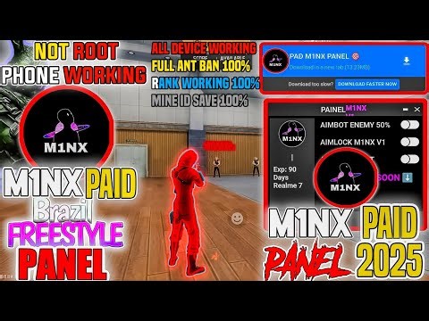 OB51 UPDATE M1NX MOBILE PANEL 2026 FREE FIRE NEW MOBILE PANEL NEW VERSION ANDROID MACRODROID TUTORIA