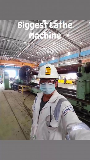 Biggest Lathe Machine @followers | Joel V. Sibulo