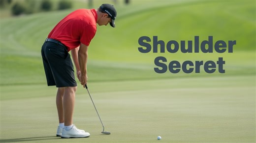 Putting tips: how shoulder position controls ball roll