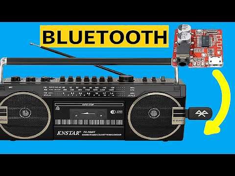 Give Your Old Stereo Cassette Player a Modern Bluetooth Boost!