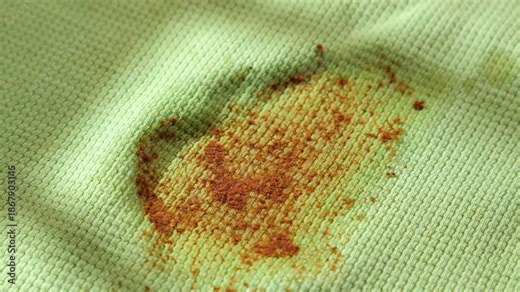 How to remove a rust stain from fabric easily at home